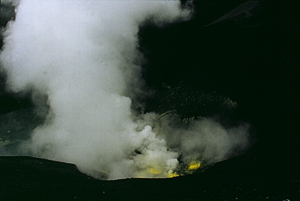 Krater des Ruapehu, Tongariro Nationalpark, Nordinsel Neuseeland